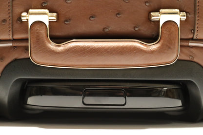 LEADER luggage in BROWN