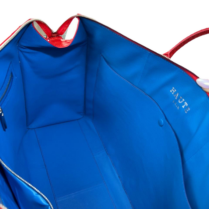 KING duffle travel bag in RED